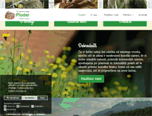 Tablet Screenshot of kmetija-ploder.com
